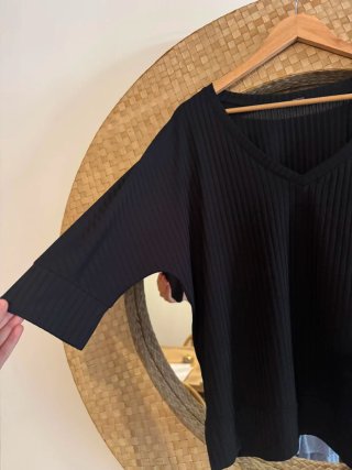 Camiseta negra Parfois