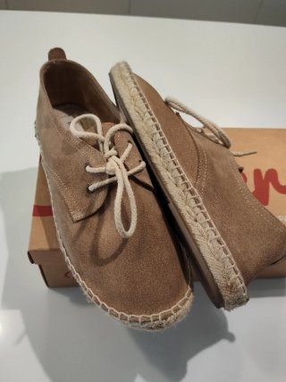 Zapatillas esparto Mango Talla 38