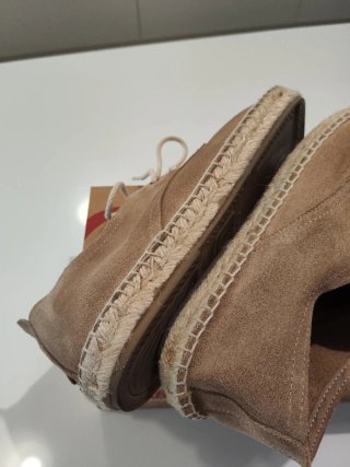 Zapatillas esparto Mango Talla 38