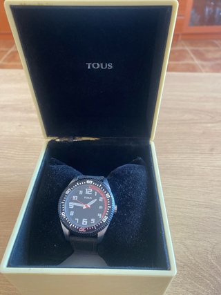 Reloj Tous Analógico Negro y Plateado