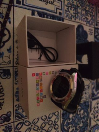 Smartwatch DT NO.1 Negro/Plateado