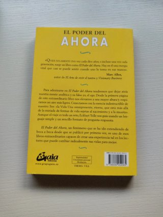 El poder del ahora una guía para la iluminación...