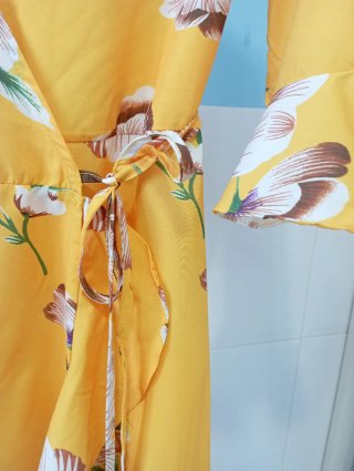Vestido Verano Flores Talla M/L