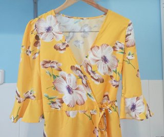 Vestido Verano Flores Talla M/L