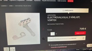 Electrovalvula Lavadora AEG 7000