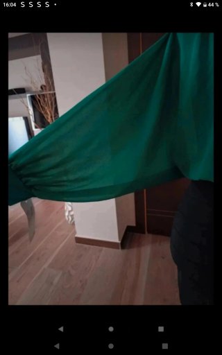 Vestido gasa y licra grueso