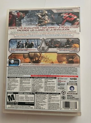 Assassin's Creed III PC DVD-ROM