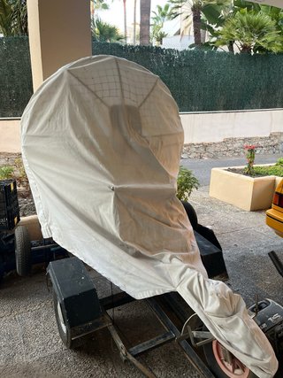 Paramotor con remolque
