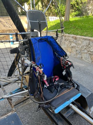 Paramotor con remolque