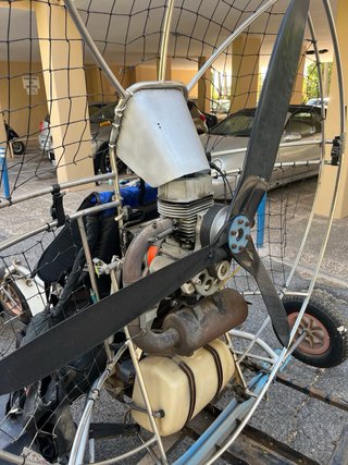 Paramotor con remolque