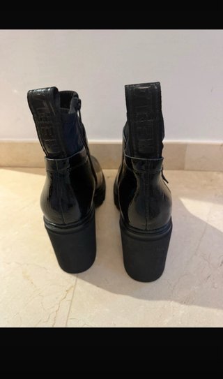 Botines Replay Piel Negros