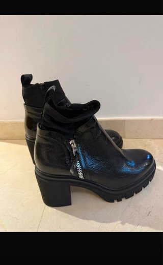 Botines Replay Piel Negros