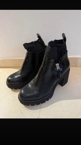 Botines Replay Piel Negros
