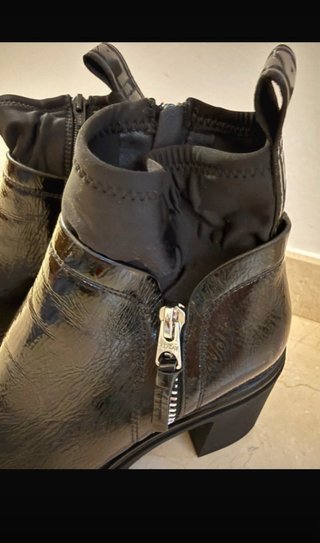 Botines Replay Piel Negros