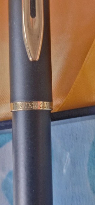 Pluma Estilográfica Waterman Hémisphère Negro Mate