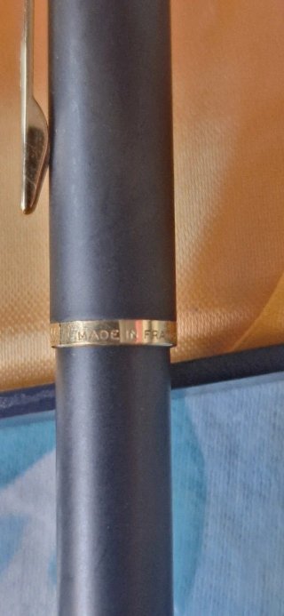 Pluma Estilográfica Waterman Hémisphère Negro Mate