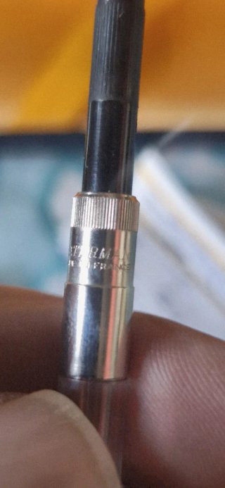 Pluma Estilográfica Waterman Hémisphère Negro Mate