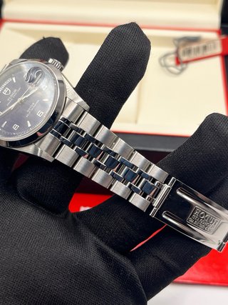 Tudor Prince Date-Day 76200 Blue Dial | Full Set