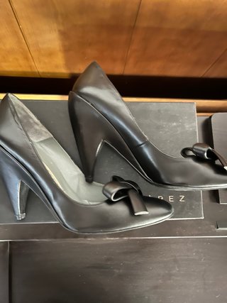 Zapatos Pura Lopez Negros Talla 39