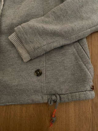 Chaqueta Roxy borreguito gris
