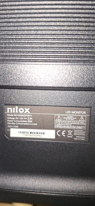 Monitor PC Nilox 21"