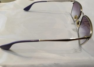 Gafas Ray-Ban Morado/Plata Originales