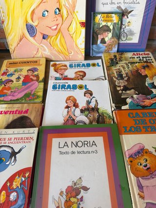 Gran Lote 11 libros, cuentos infantiles Alicia
