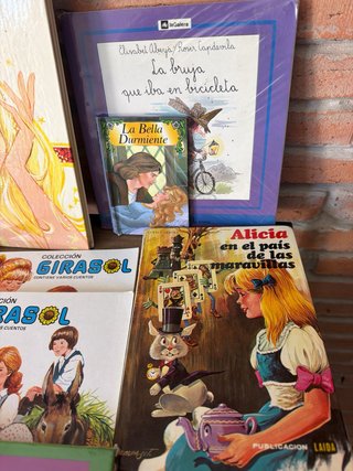 Gran Lote 11 libros, cuentos infantiles Alicia
