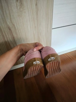 Zapatillas Vans de niña rosas