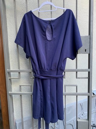 Mono corto azul
