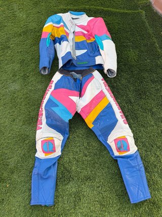 Traje mono cuero mujer Quadrophenia