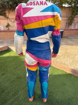 Traje mono cuero mujer Quadrophenia