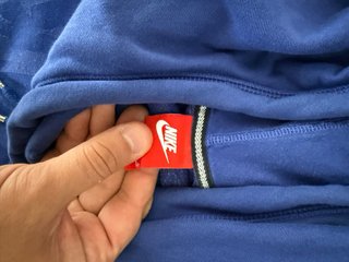 Sudadera Nike Azul con Diseño