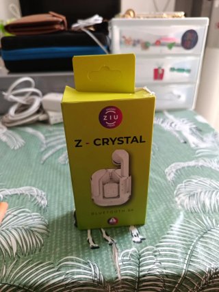 Auriculares Bluetooth ZIU Crystal Blancos