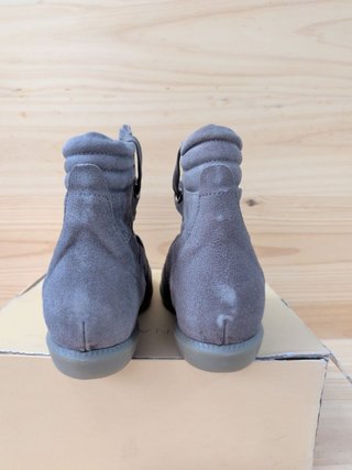 Sneakers Marina Seval Mujer 37 Piel Gris con Cuña