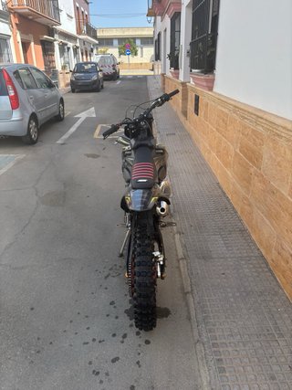 Moto de cross 250cc