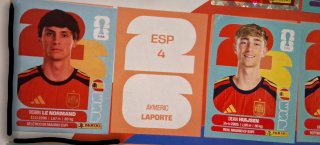 Lote 110 cromos Mundial 2026 (no oficiales)