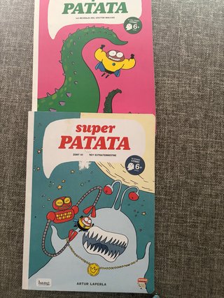 Còmic infantil Super Patata num 2 i 7