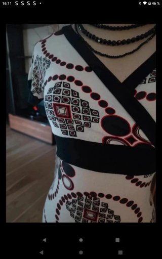 Vestido estampado licra