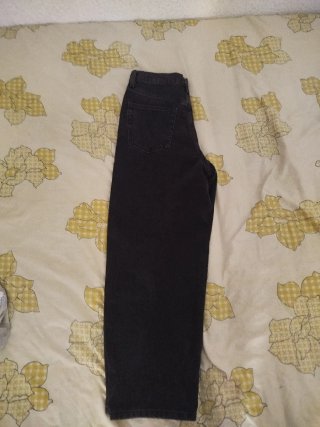 Pantalón Baggy Negro Mujer
