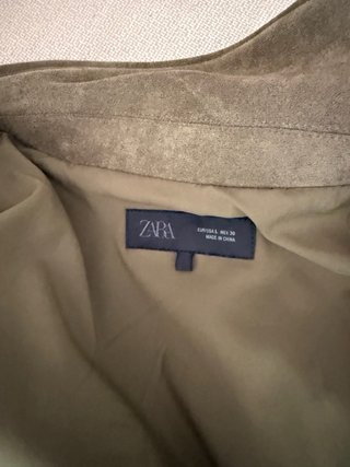Chaqueta Zara Verde Oliva