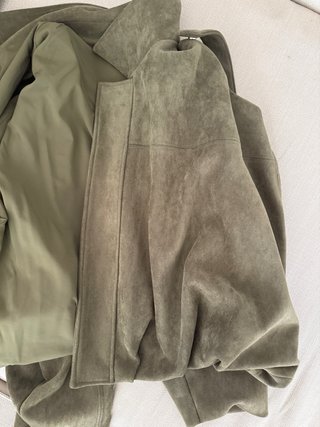 Chaqueta Zara Verde Oliva