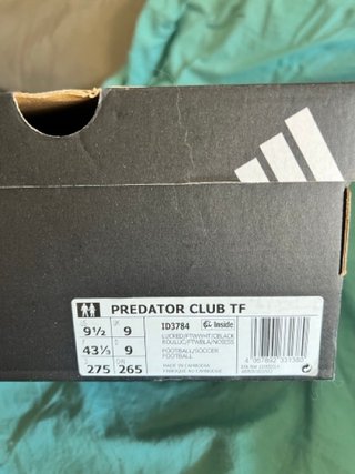 Botas Fútbol Adidas Predator Turf 43 Nuevas