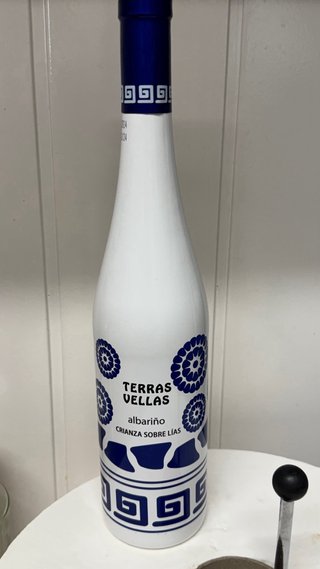 Botella de cristal decoración TERRAS VELLAS