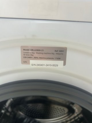 Lavadora Universal Blue 6kg Nueva