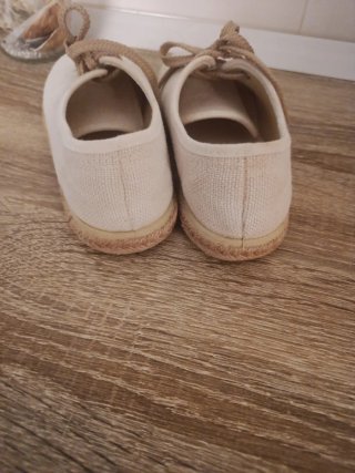 Zapatos de lona esparto niño talla 31
