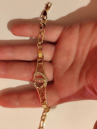 Pulsera Oro 18k. Liminado