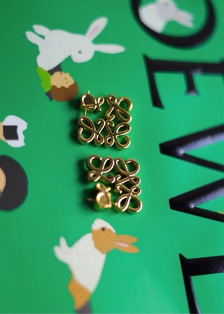 Pendientes Anagram Con Cristales