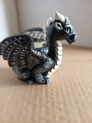 Portavaso Drago Decorativo Dipinto a mano