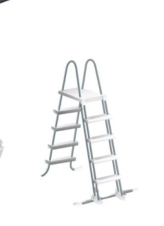 Escalera piscina Intex Deluxe 1.32m nueva en caja